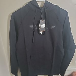 Black fly racing hoodie